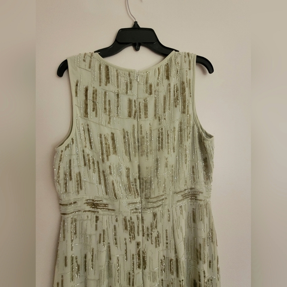 Mac Duggal Beaded Formal Sheath Dress - Picture 4 of 10